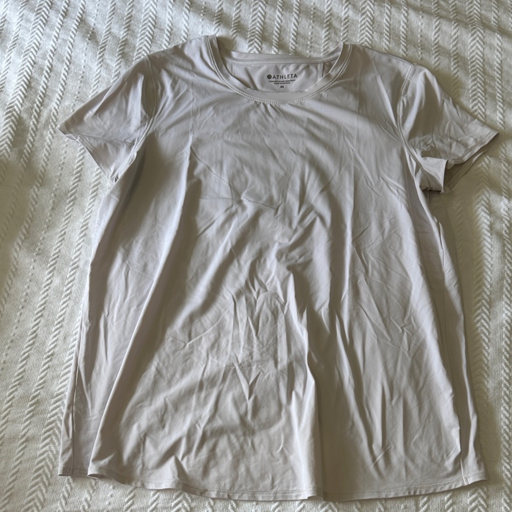 Athleta Soft Cream T-Shirt